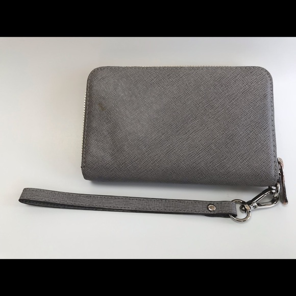 Grey Michael Kors Wristlet - Picture 2 of 8